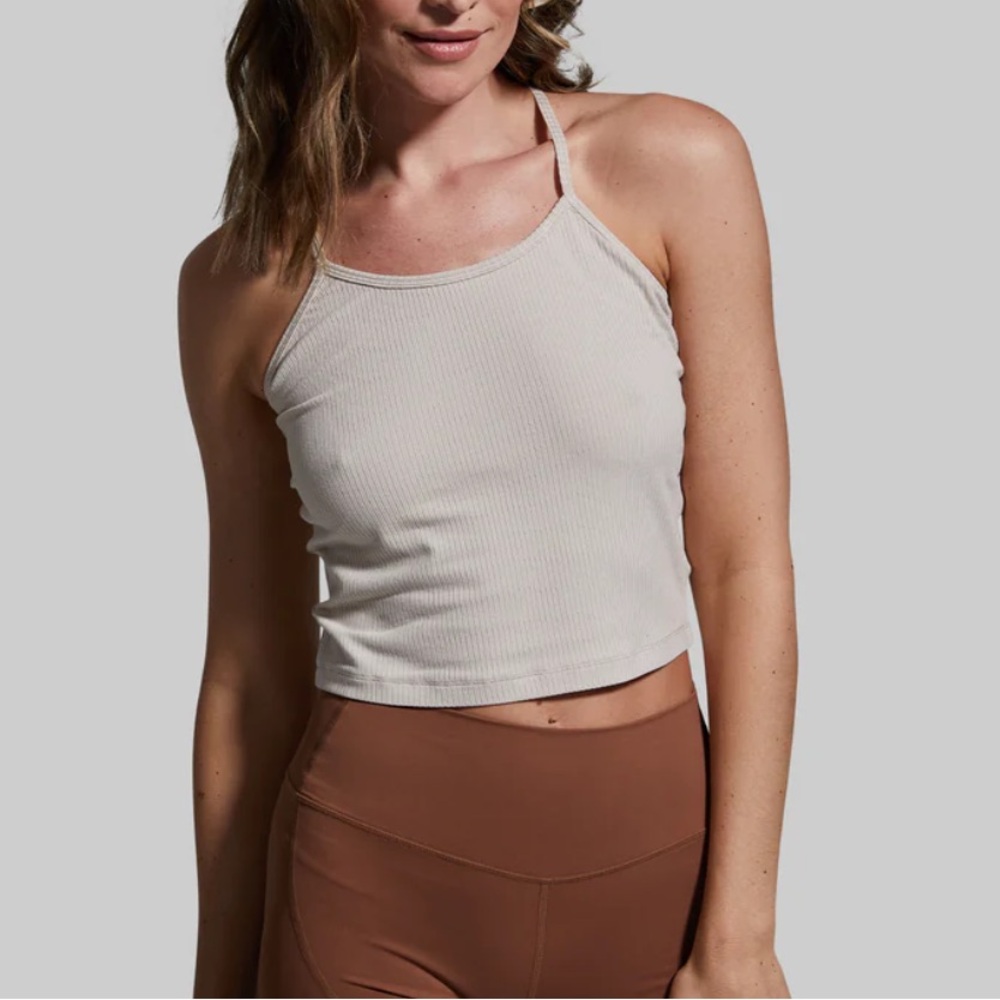 Born Primitive KEEP IT EASY TANK size medium oatmeal color